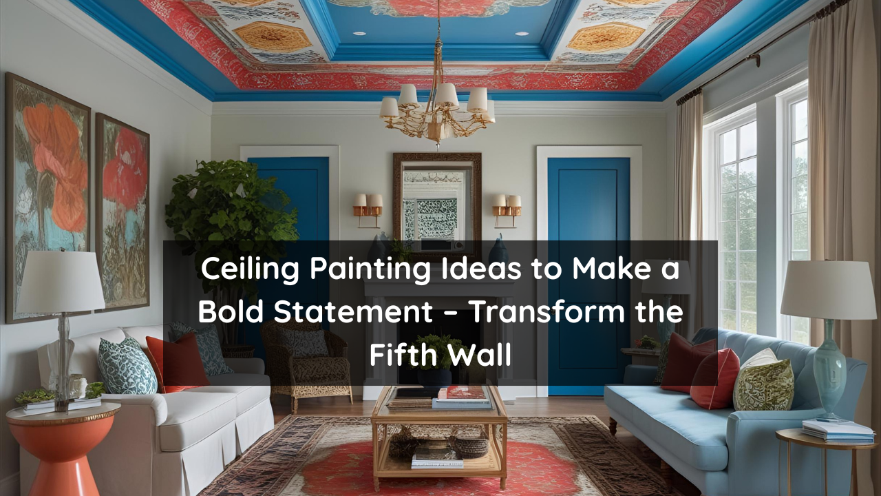 Ceiling Painting Ideas to Make a Bold Statement