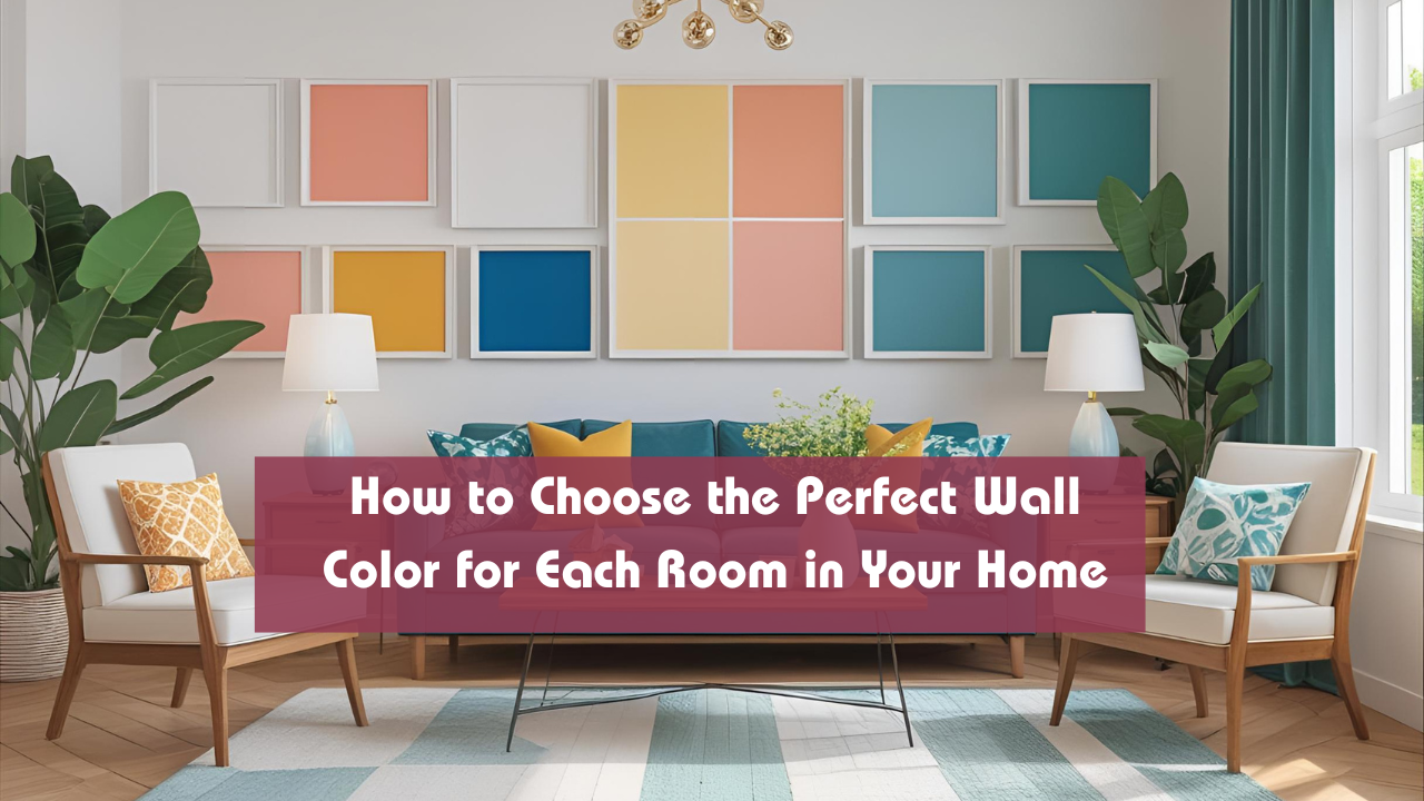 How to Choose the Perfect Wall Color for Each Room in Your Home