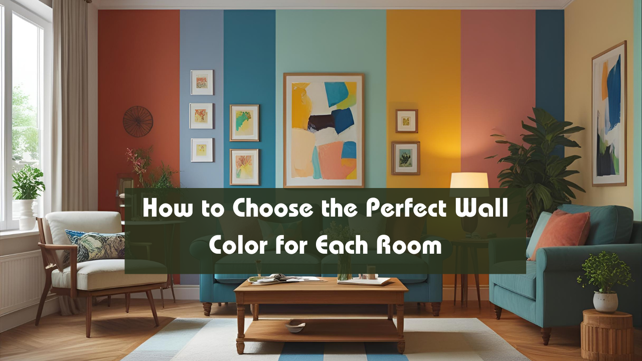 How to Choose the Perfect Wall Color for Each Room