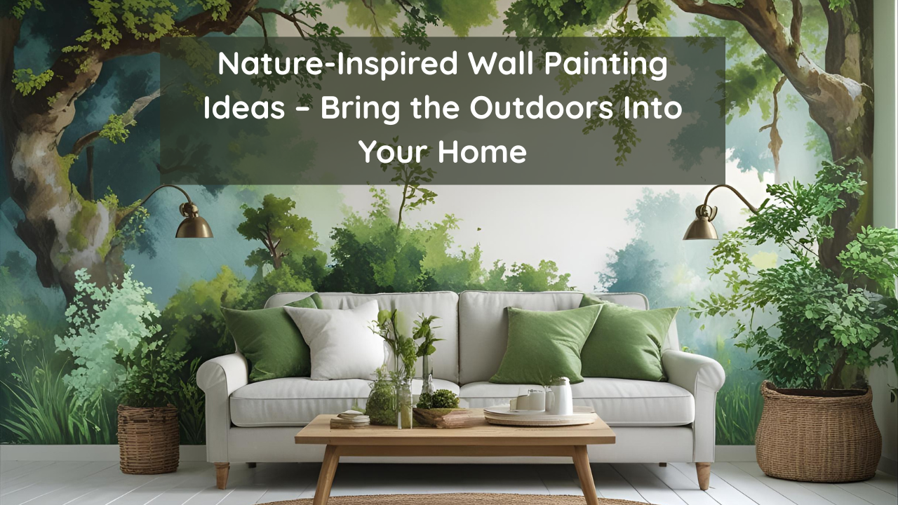 Nature-Inspired Wall Painting Ideas